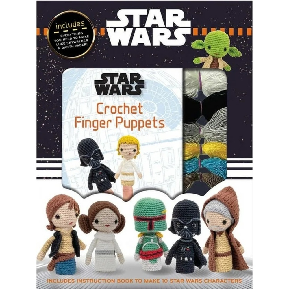 Star Wars Crochet Finger Puppets Kit